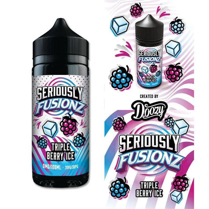 Doozy Fusionz 70/30 | 100ml + 2 Nics | £5 - Avalanche Vapes Triple Berry Ice