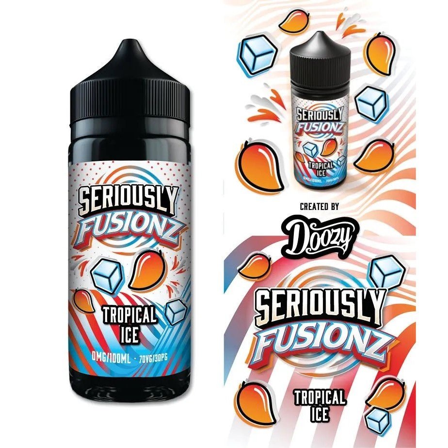 Doozy Fusionz 70/30 | 100ml + 2 Nics | £5 - Avalanche Vapes Tropical Ice