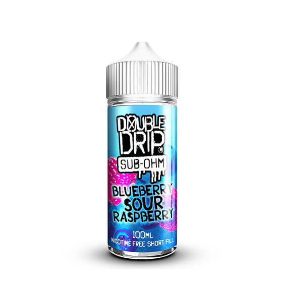Double Drip 70/30 | 100ml + 2 Nics | £4 - Avalanche Vapes Blueberry Sour Raspberry