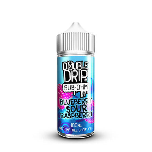 Double Drip 70/30 | 100ml + 2 Nics | £4 - Avalanche Vapes Blueberry Sour Raspberry