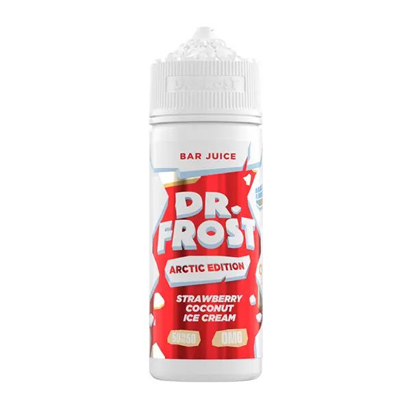 Dr Frost Arctic Edition 50/50 | 100ml + 2 Nics | £7 - Avalanche Vapes Strawberry Coconut Ice Cream
