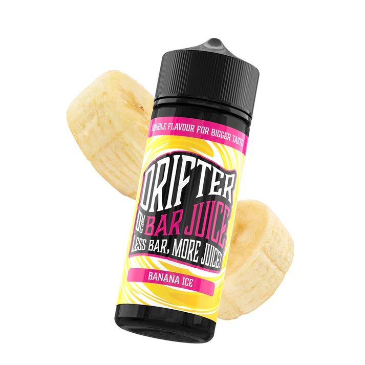 Drifter Bar Juice 100ml + 2 Nics. From £4 - Avalanche Vapes Banana Ice