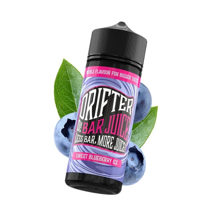 Drifter Bar Juice 100ml + 2 Nics. From £4 - Avalanche Vapes Blueberry Bubblegum