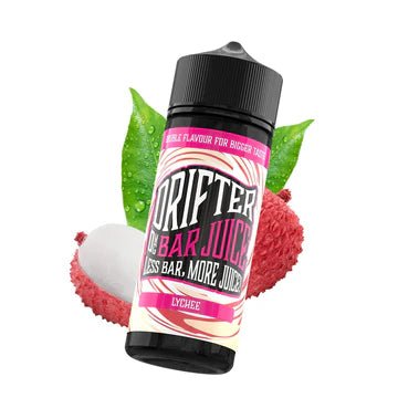 Drifter Bar Juice 100ml + 2 Nics. From £4 - Avalanche Vapes Lychee