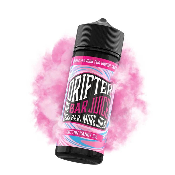 Drifter Bar Juice 100ml + 2 Nics. From £4 - Avalanche Vapes Cotton candy ice
