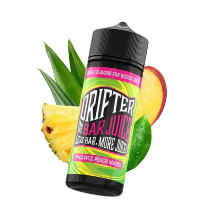 Drifter Bar Juice 100ml + 2 Nics. From £4 - Avalanche Vapes Pineapple Peach Mango