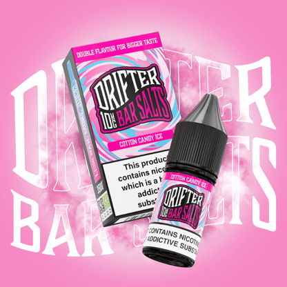 Drifter Bar Nic Salt | £1 - Avalanche Vapes Cotton Candy Ice10mg