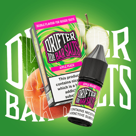 Drifter Bar Nic Salt | £1 - Avalanche Vapes Apple Peach10mg