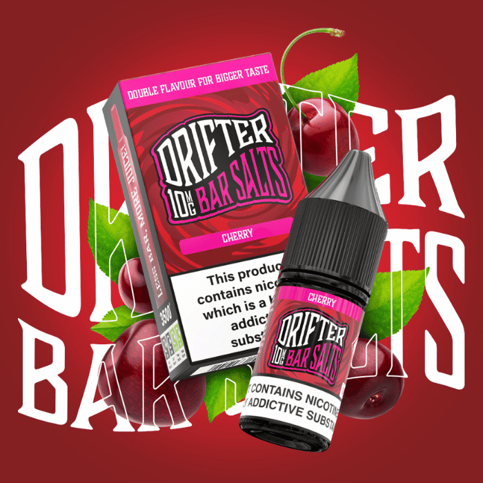 Drifter Bar Nic Salt | £1 - Avalanche Vapes Cherry10mg