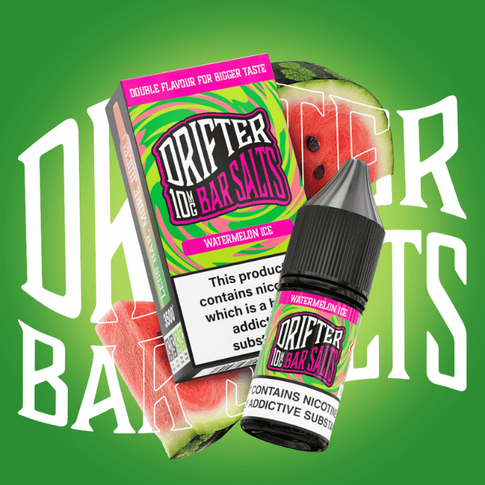 Drifter Bar Nic Salt | £1 - Avalanche Vapes Watermelon Ice10mg