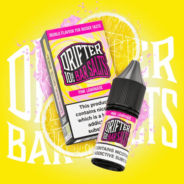 Drifter Bar Nic Salt | £1 - Avalanche Vapes Pink Lemonade10mg