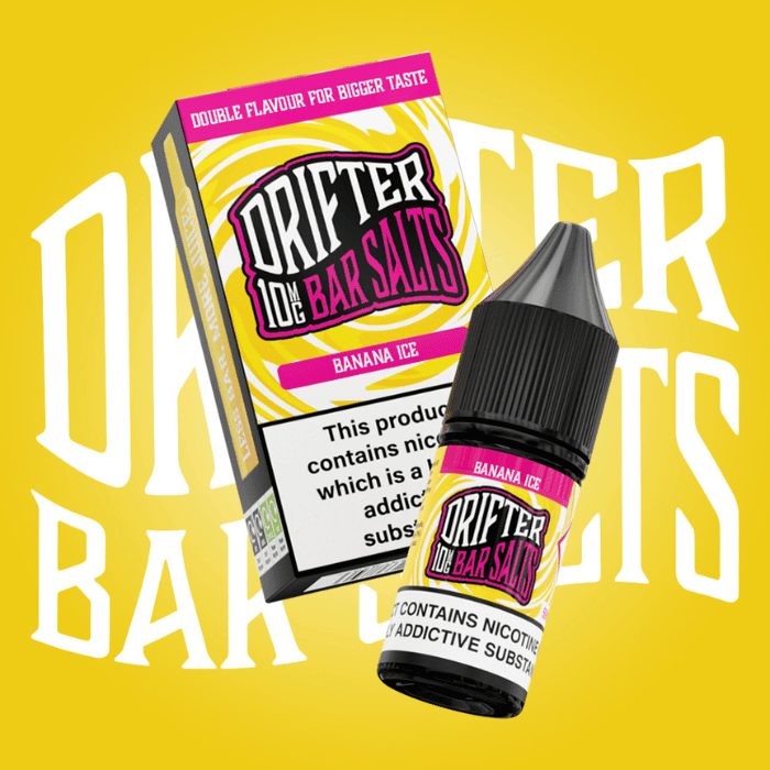 Drifter Bar Nic Salt | £1 - Avalanche Vapes Banana Ice10mg