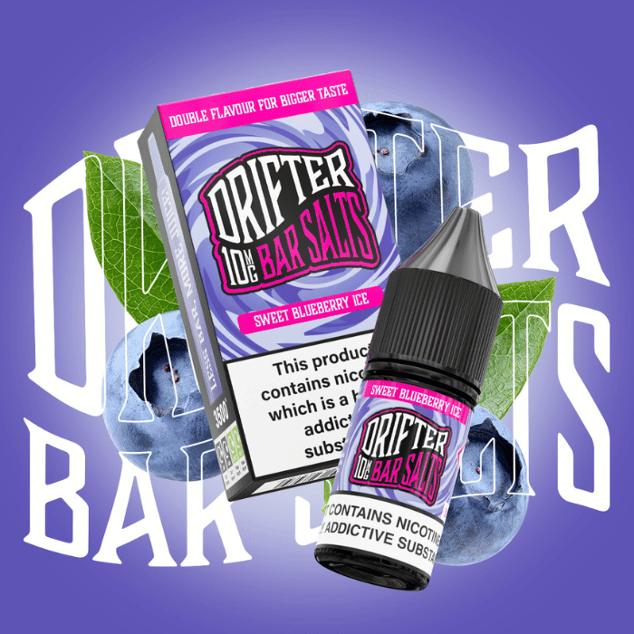Drifter Bar Nic Salt | £1 - Avalanche Vapes Blackcurrant Ice10mg