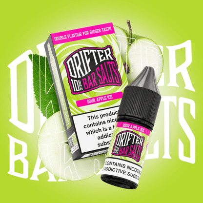 Drifter Bar Nic Salt | £1 - Avalanche Vapes Sour Apple Ice10mg