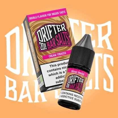 Drifter Bar Nic Salt | £1 - Avalanche Vapes Cream tobacco10mg