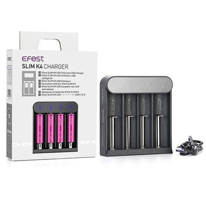 Efest Battery Chargers - Avalanche Vapes Efest Slim K2 (£8)