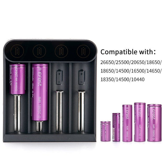 Efest Battery Chargers - Avalanche Vapes Efest Slim K1 (£6)