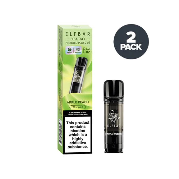 Elfa PRO Prefilled Pods | £4 - Avalanche Vapes Apple PeachPODS