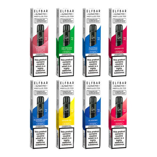 ElfBar 600 Prefilled Pods | 10 for £32 | £4 - Avalanche Vapes Apple PeachSINGLE
