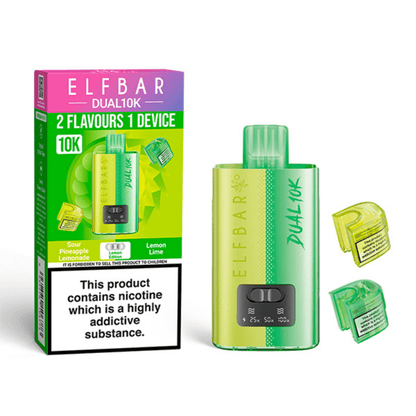 Elfbar Dual 10K Prefilled Kit | £5 - Avalanche Vapes Lemon Edition