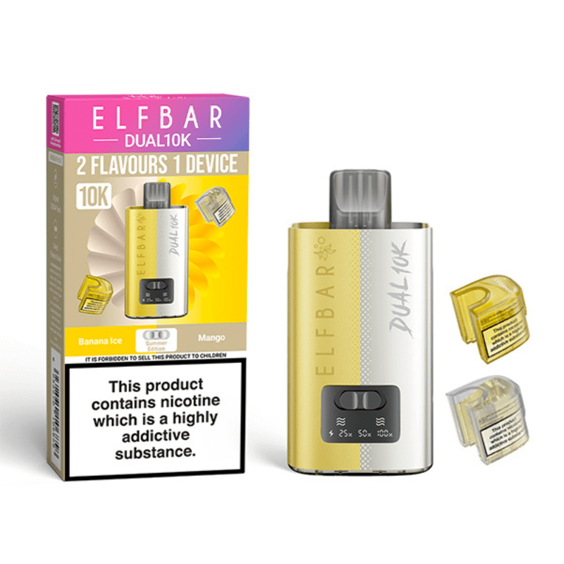 Elfbar Dual 10K Prefilled Kit | £5 - Avalanche Vapes Summer Edition