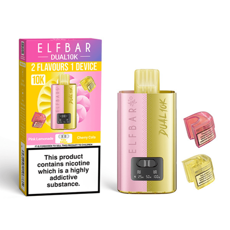 Elfbar Dual 10K Prefilled Kit | £5 - Avalanche Vapes Fizzy Edition