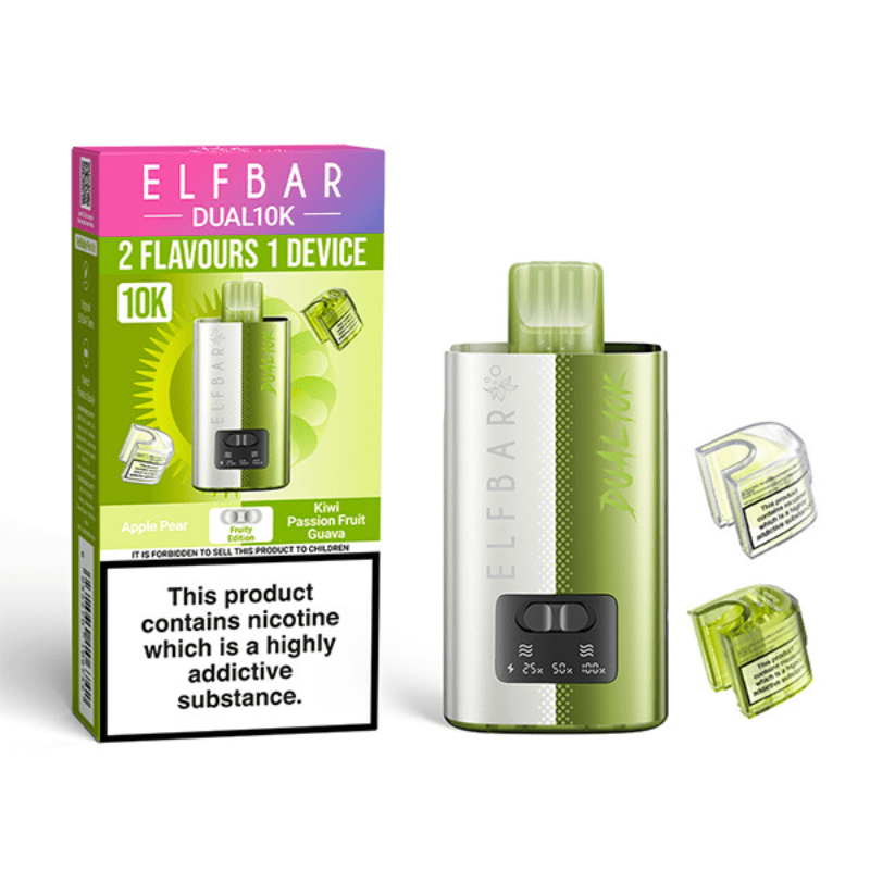Elfbar Dual 10K Prefilled Kit | £5 - Avalanche Vapes Fruity Edition