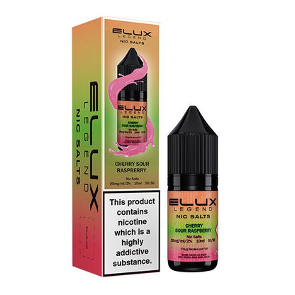 Elux Nic Salt | £1.80 - Avalanche Vapes Blackcurrant Menthol10mg