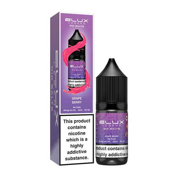 Elux Nic Salt | £1.80 - Avalanche Vapes Cherry Lime10mg