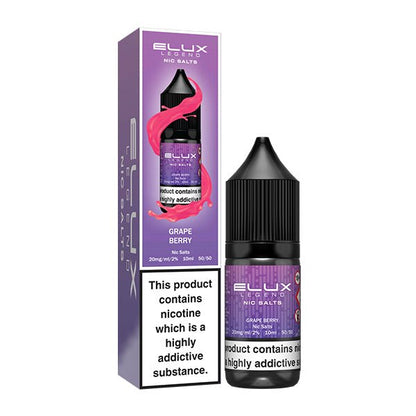 Elux Nic Salt | £1.80 - Avalanche Vapes Cherry Lime10mg