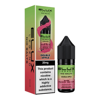 Elux Nic Salt | £1.80 - Avalanche Vapes Double Apple10mg