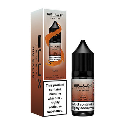 Elux Nic Salt | £1.80 - Avalanche Vapes Cola10mg