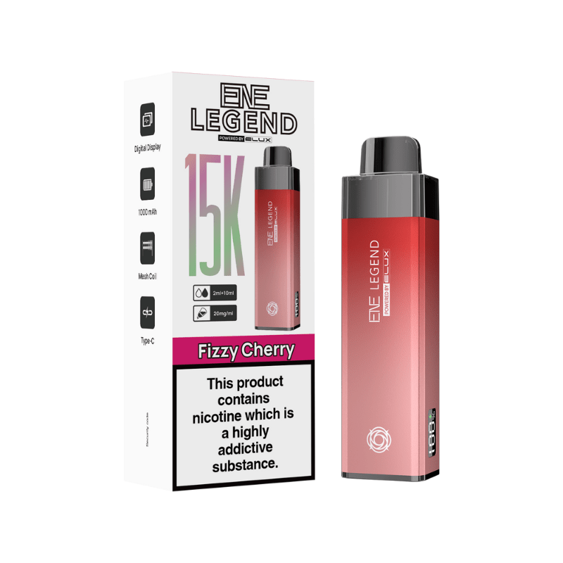 ENE 15K Prefilled Kit | £10 - Avalanche Vapes Fizzy CherryKIT