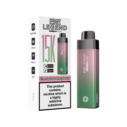 ENE 15K Prefilled Kit | £10 - Avalanche Vapes Cherry Sour RaspberryKIT