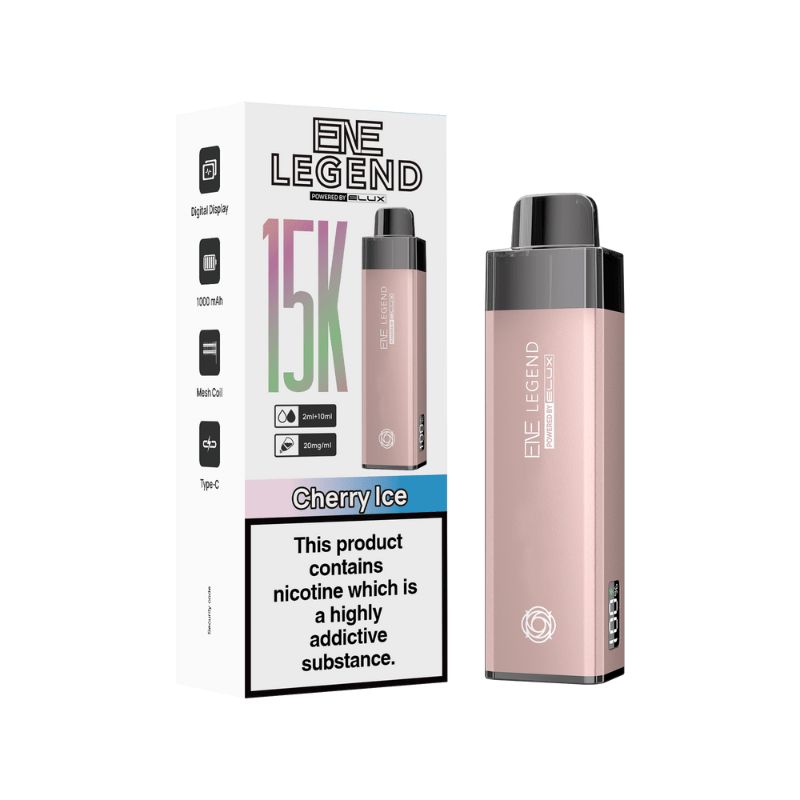 ENE 15K Prefilled Kit | £10 - Avalanche Vapes Cherry IceKIT