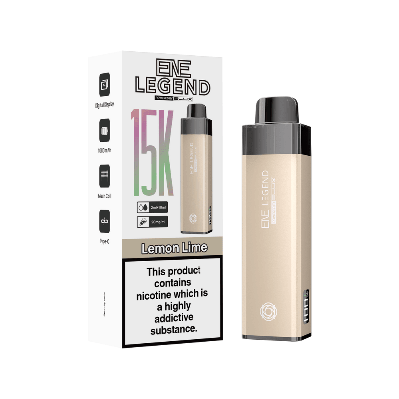ENE 15K Prefilled Kit | £10 - Avalanche Vapes Lemon LimeKIT