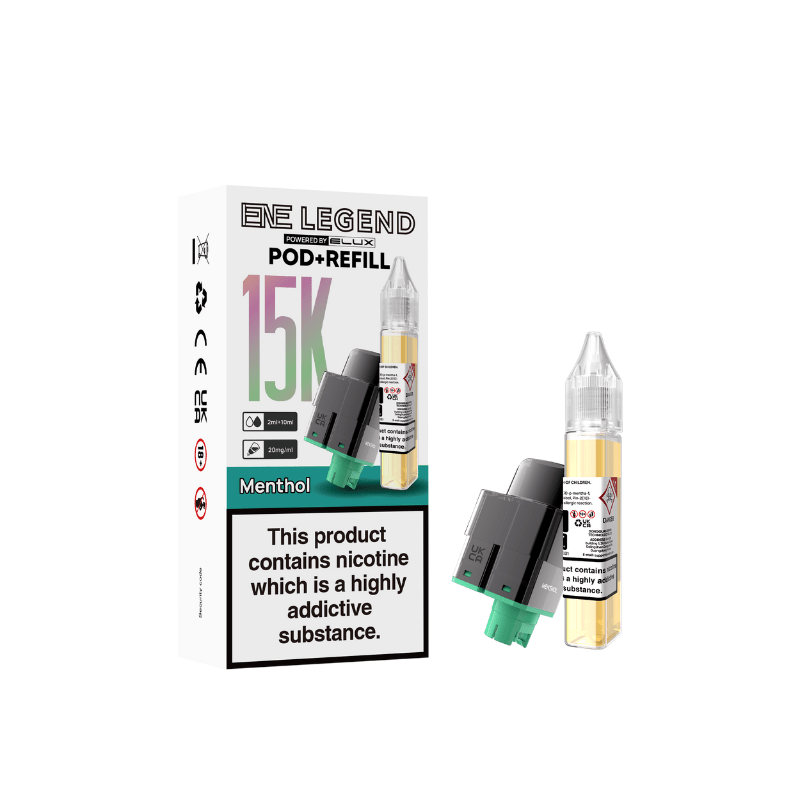 ENE 15K Prefilled Pods | £6 - Avalanche Vapes MentholPODS