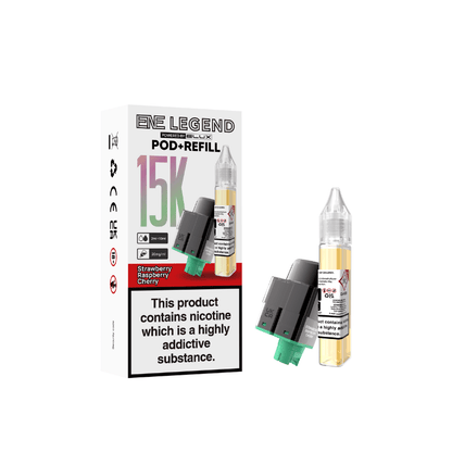 ENE 15K Prefilled Pods | £6 - Avalanche Vapes Strawberry Raspberry CherryPODS