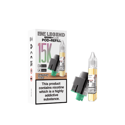 ENE 15K Prefilled Pods | £6 - Avalanche Vapes Gummy BearPODS