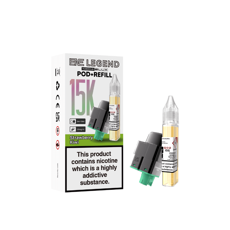 ENE 15K Prefilled Pods | £6 - Avalanche Vapes Strawberry KiwiPODS
