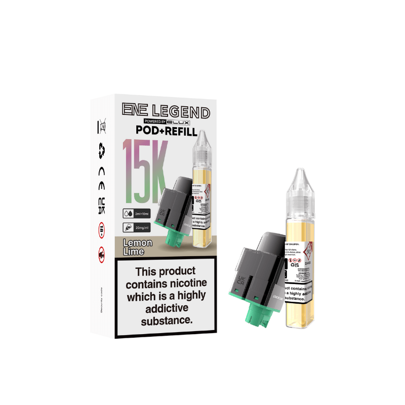 ENE 15K Prefilled Pods | £6 - Avalanche Vapes Lemon LimePODS