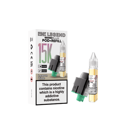 ENE 15K Prefilled Pods | £6 - Avalanche Vapes Lemon LimePODS