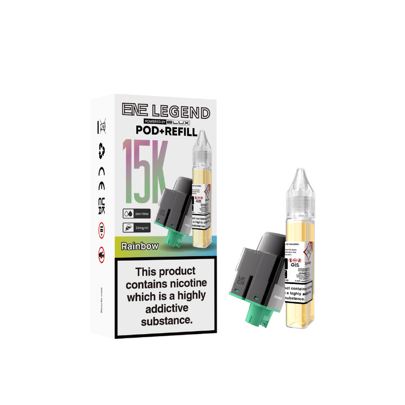 ENE 15K Prefilled Pods | £6 - Avalanche Vapes RainbowPODS
