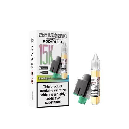ENE 15K Prefilled Pods | £6 - Avalanche Vapes RainbowPODS