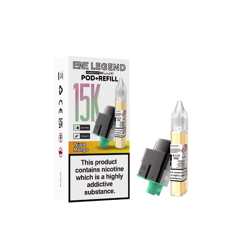 ENE 15K Prefilled Pods | £6 - Avalanche Vapes Triple MangoPODS