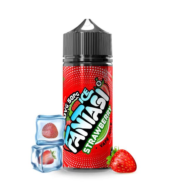 Fantasi 50/50 Shortfill | 100ml + 2 Nics | From £3 - Avalanche Vapes Strawberry Ice