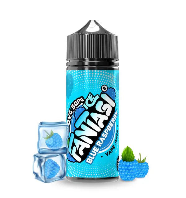 Fantasi 50/50 Shortfill | 100ml + 2 Nics | From £3 - Avalanche Vapes Blue Raspberry Ice