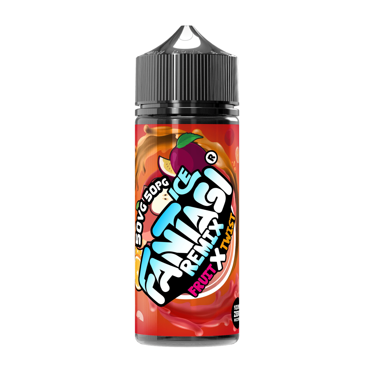Fantasi 50/50 Shortfill | 100ml + 2 Nics | From £3 - Avalanche Vapes Fruit X Twist ice