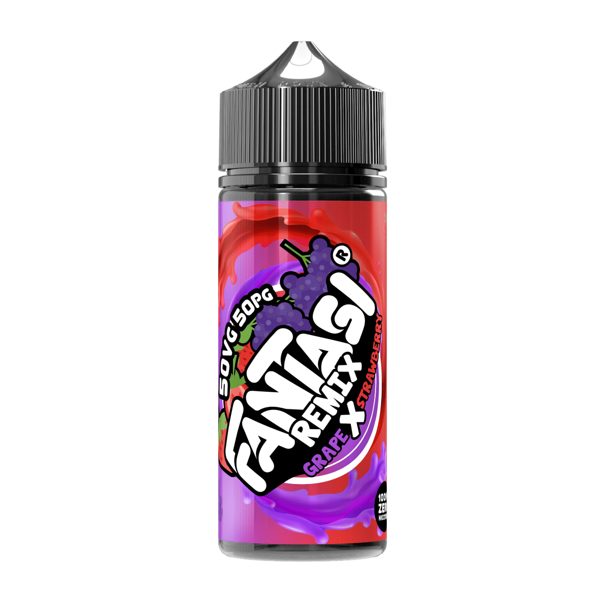 Fantasi 50/50 Shortfill | 100ml + 2 Nics | From £3 - Avalanche Vapes Grape X Strawberry