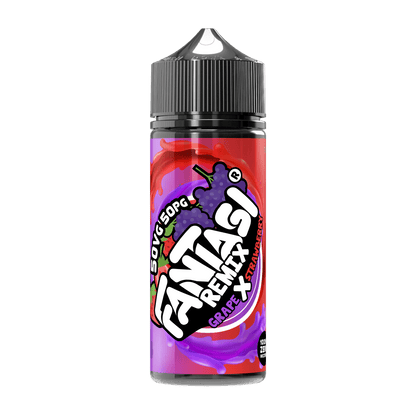 Fantasi 50/50 Shortfill | 100ml + 2 Nics | From £3 - Avalanche Vapes Grape X Strawberry